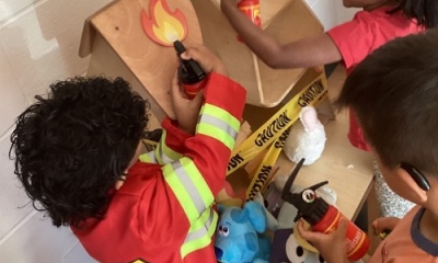 Fire Station Dramatic Play 