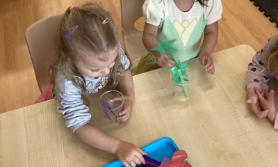 Shape sorting and hunting/ shape Detectives 