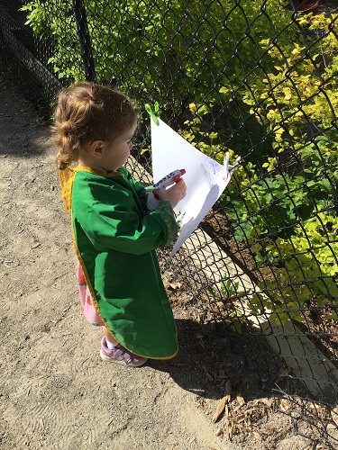child painting