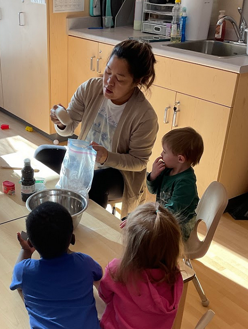 talking about ingredients